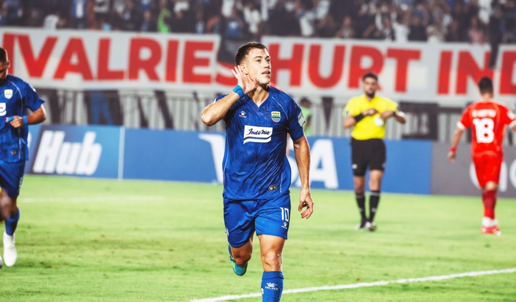 Mariano Peralta, pencetak gol kemenangan Persib atas Cong Viettel