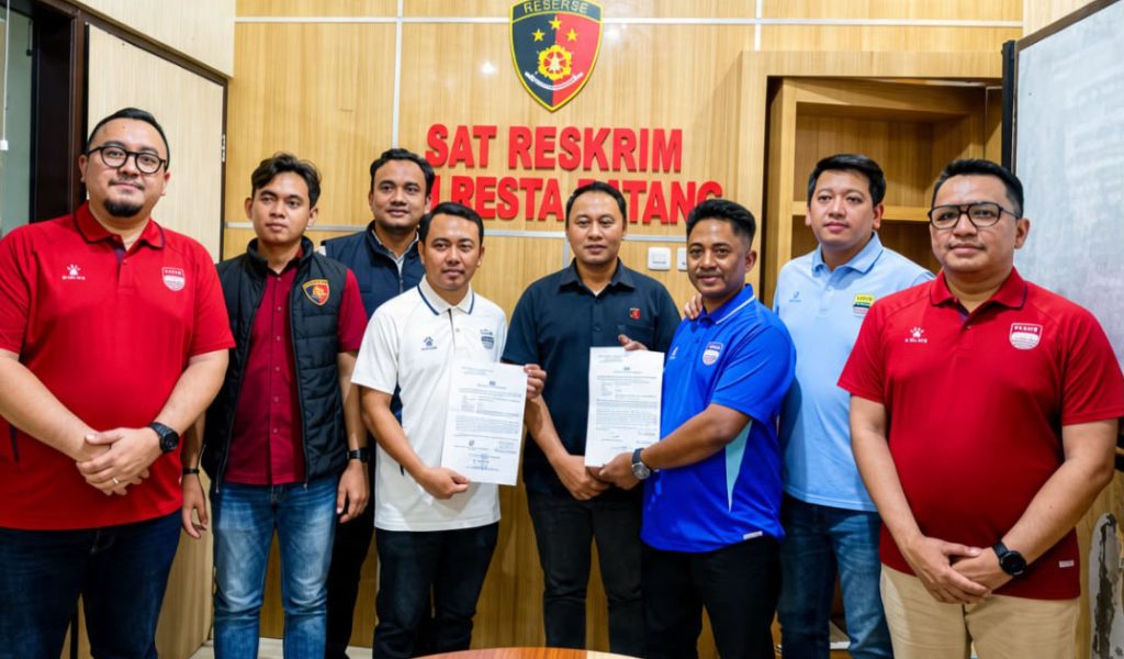 Perwakilan Persib dalam koordinasi penanganan insiden di Batang